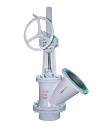 Y型管接(jie)放料閥(fa)