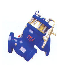 98004型過(guo)濾活(huo)塞式(shi)緩閉(bi)止回(hui)閥