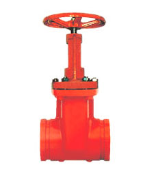 溝槽(cao)式彈性(xing)座封閘(zha)閥